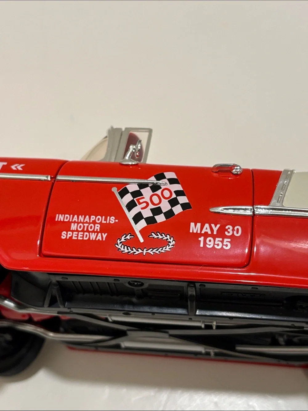 Ertl 1955 Chevrolet Indy Pace Car convertible. 1:18 Diecast.